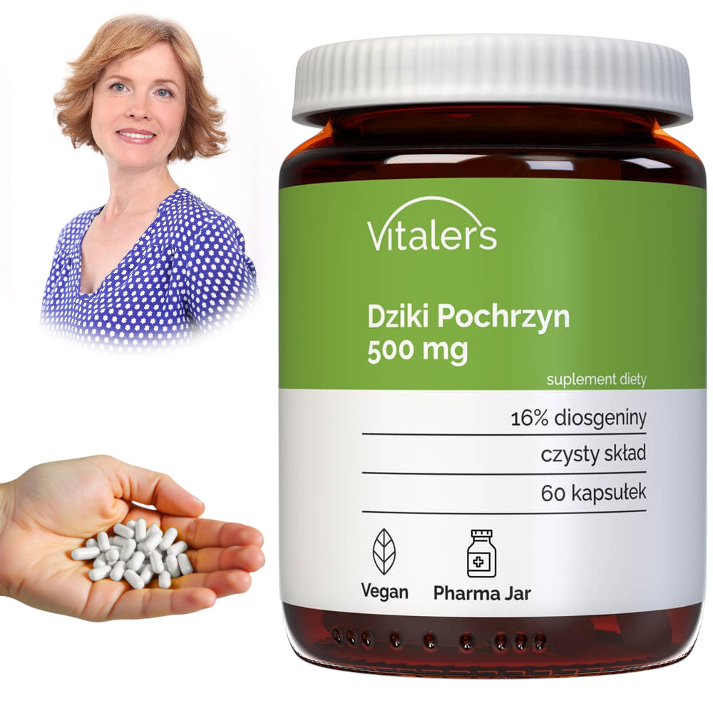 Hairy Yam Vitalers Extract Menopause Symptoms Peace Nerves Stress 60k