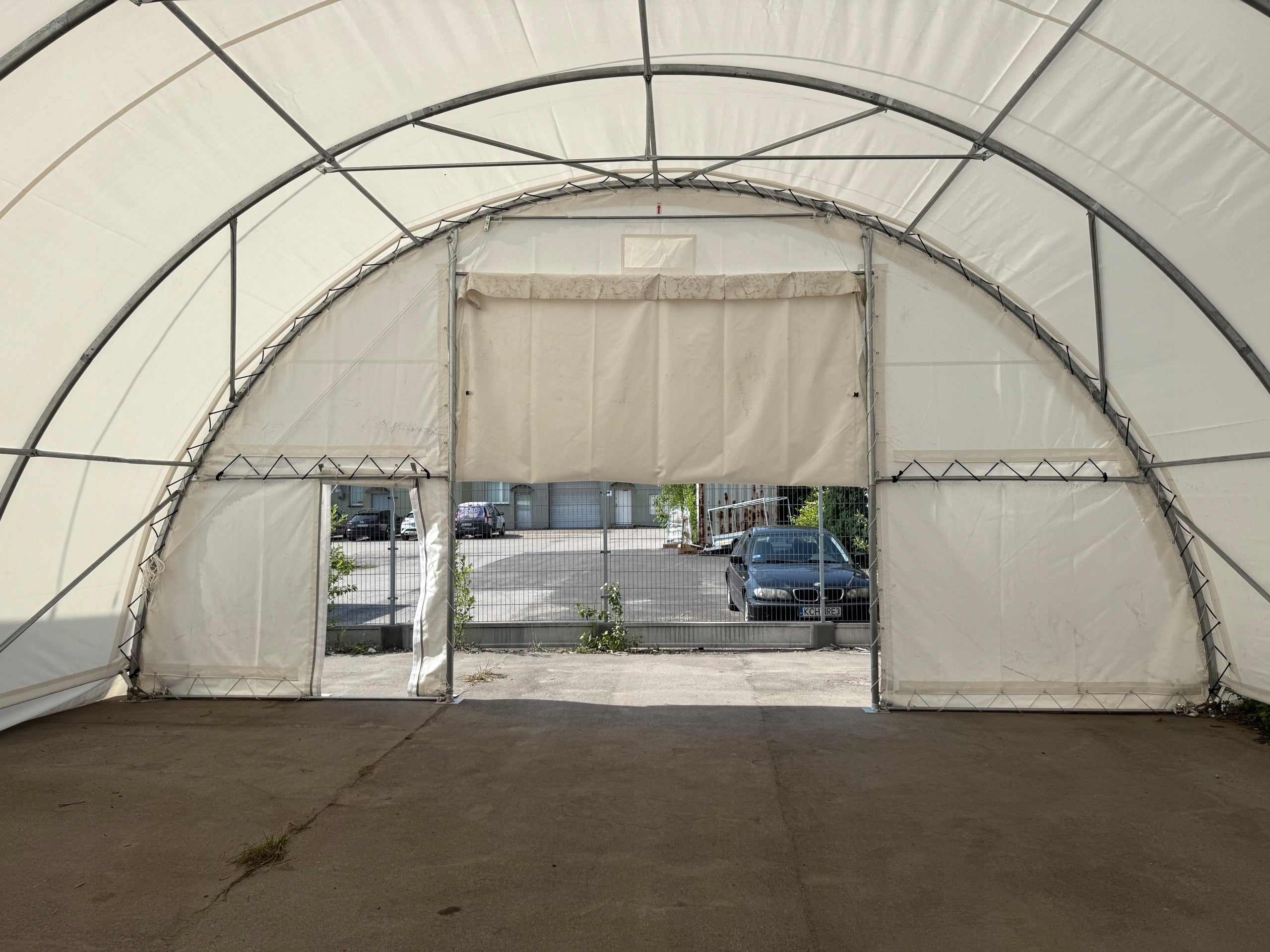 Hala Łukowa 9,15x12 m 4,5h carport, garage, tent storage Width 9.15 m