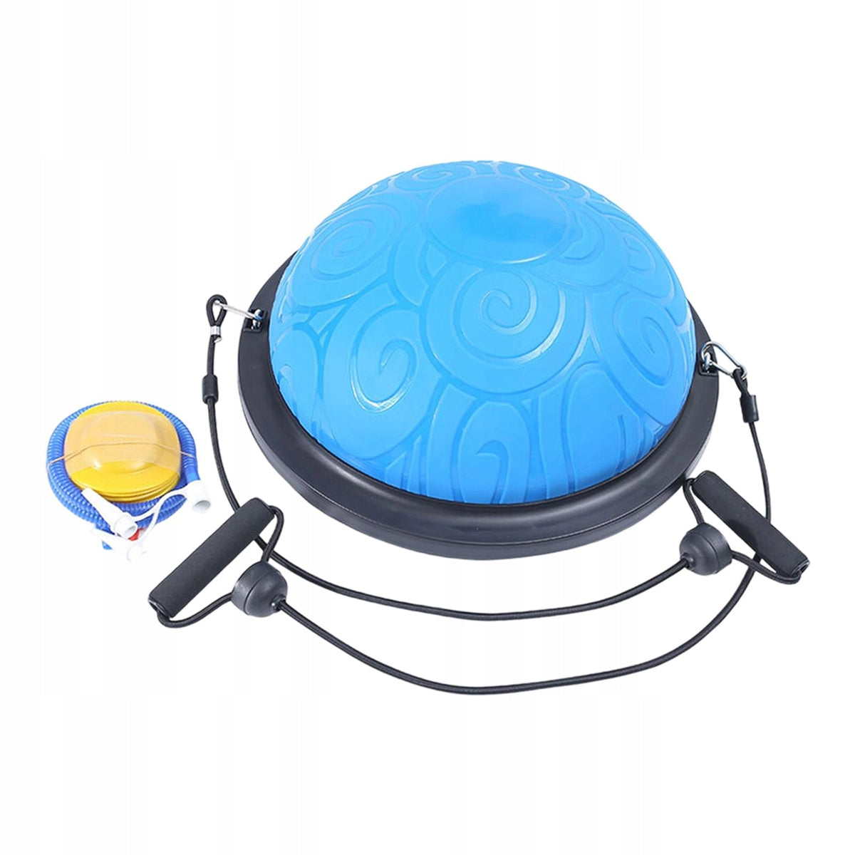 Half Balance Ball Core Training Half Yoga Exercise Ball for Gym Home Blue Packaging status original
