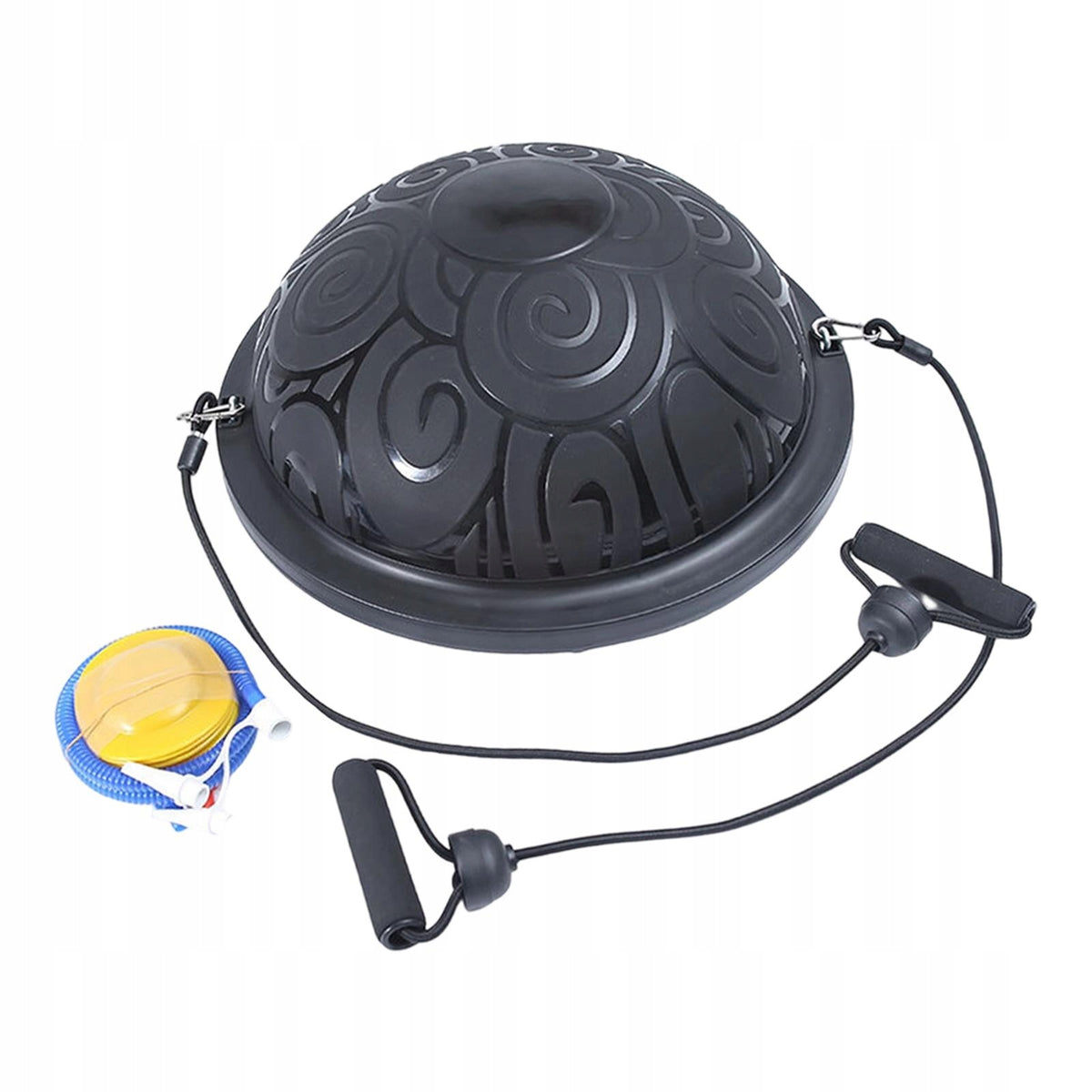 Half Balance Ball Hemisphere for Strength Training Full Body Workouts Black Packaging status original