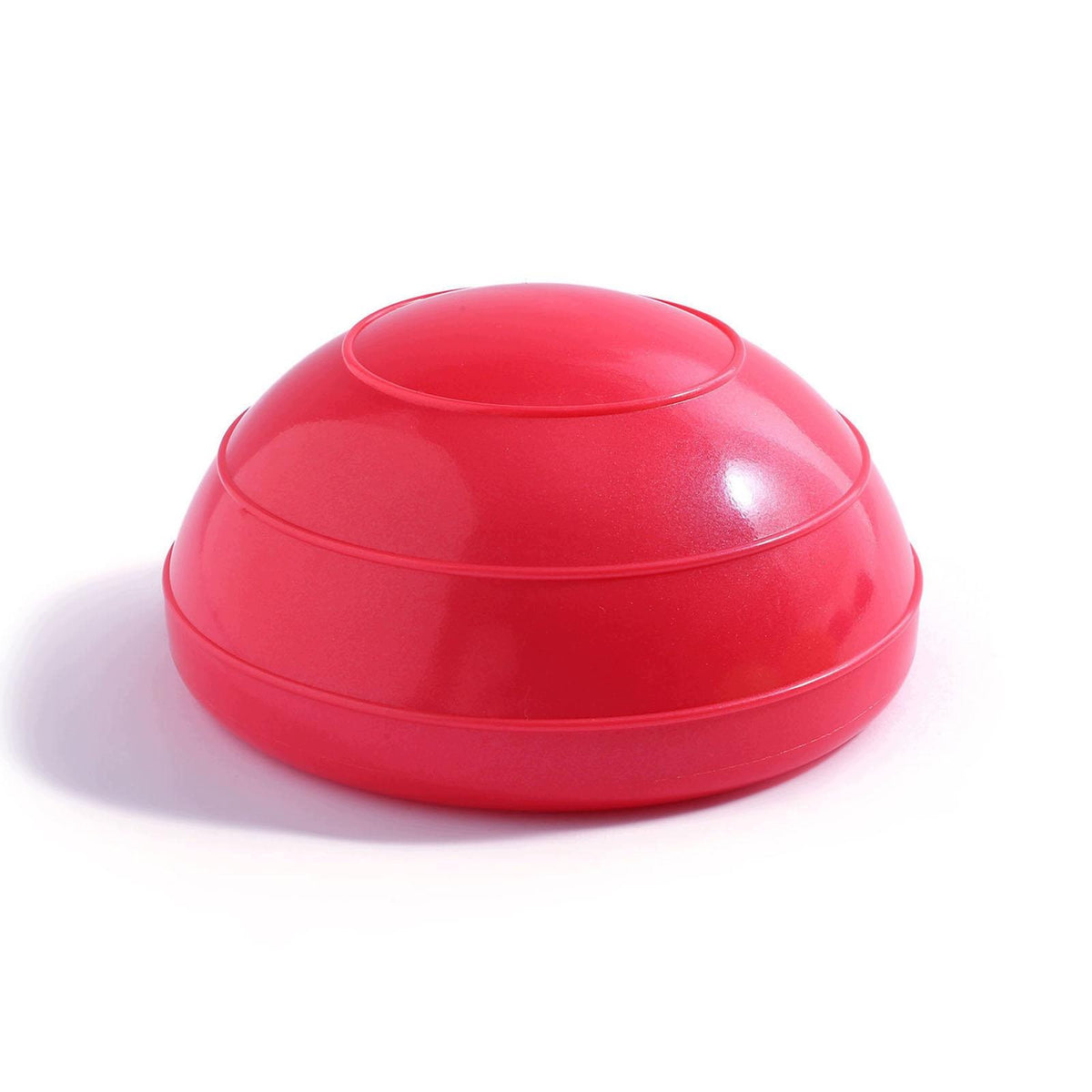 Half Balance Ball Inflatable Trainer PVC Nonslip Stability Exercise red Packaging status original