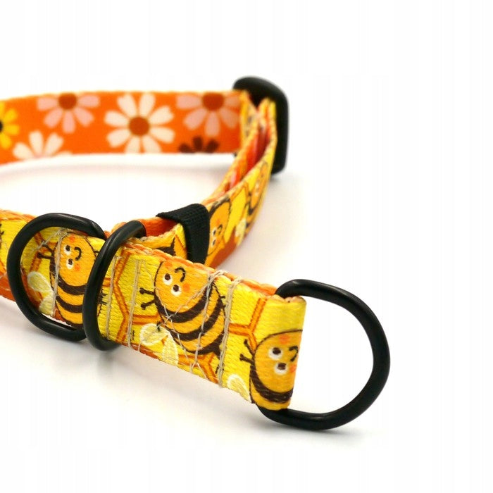 Half Clamp Collar Busy Bees S/M Packaging status original
