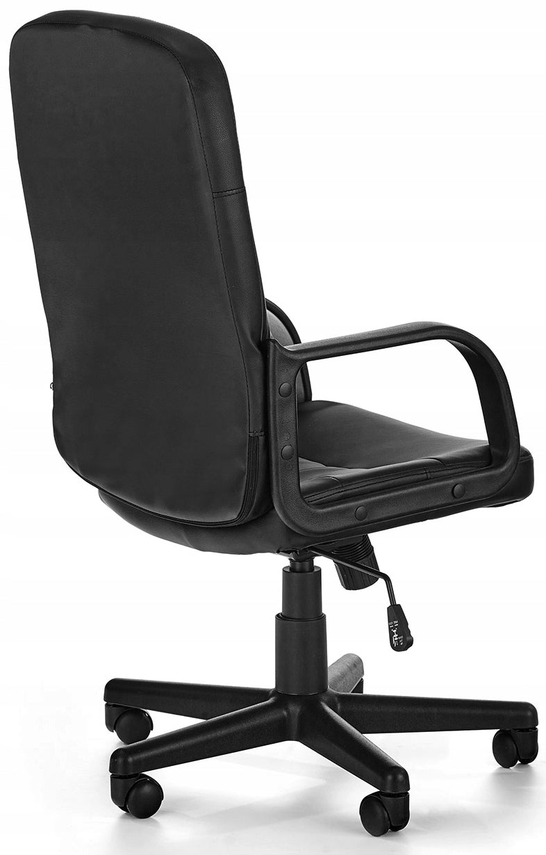 Halmar DENZEL armchair BLACK swivel for desk Furniture depth 60 cm