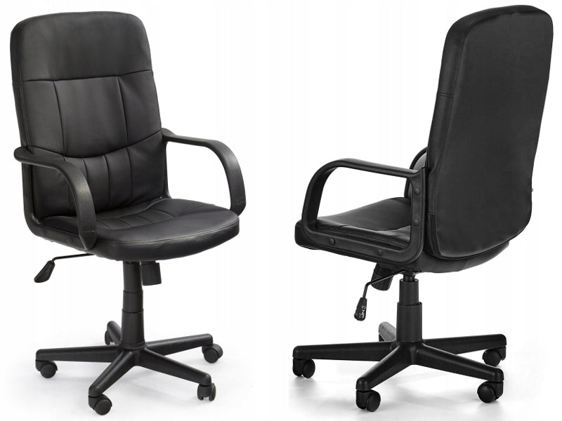 Halmar DENZEL armchair BLACK swivel for desk