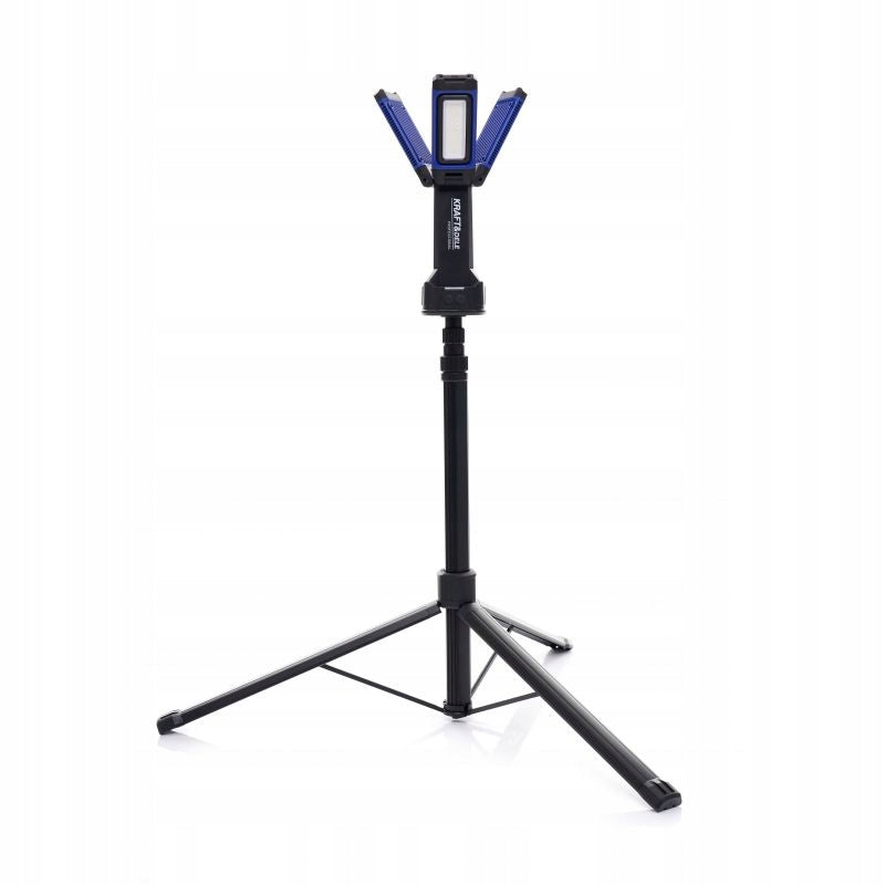 Halogen Building Lamp on Stand Variable 4500 Lm Kraft&Dele 4000 Amh USB Packaging status original