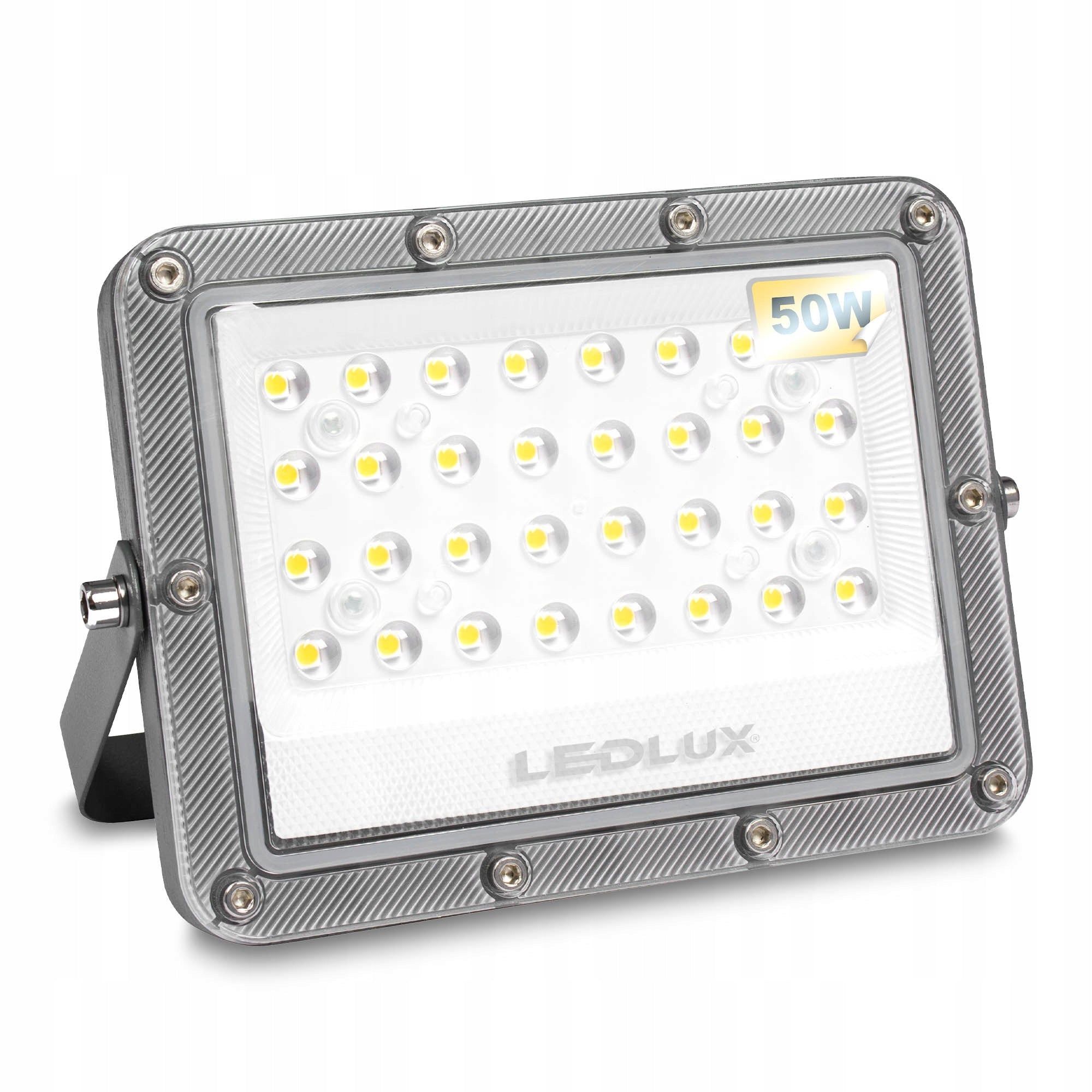Halogen Floodlight LED Headlight 50W 5000lm Slim Outdoor Waterproof Brand LEDLUX