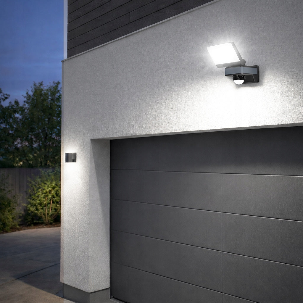 Halogen Floodlight LED Lamp 24W 2880 lm PIR Motion Sensor Neutral Manufacturer code 8455
