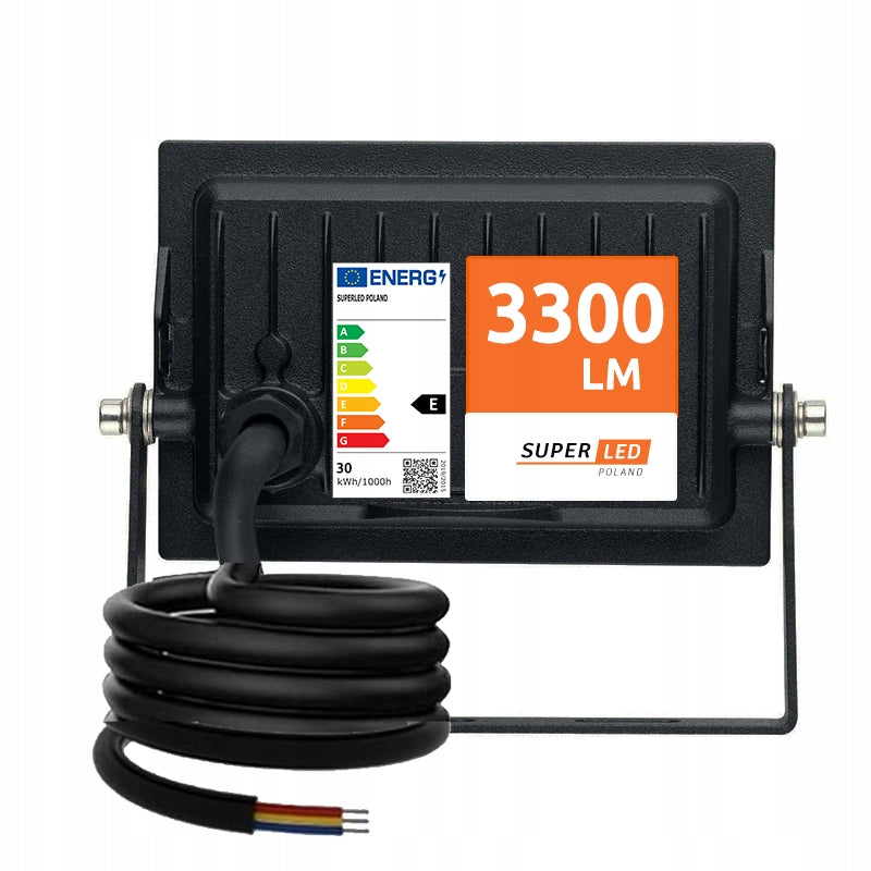 Halogen Floodlight LED Lamp 30W 3300 lm IP65 Outdoor SUPER POWERFUL 6000K Manufacturer code 3219