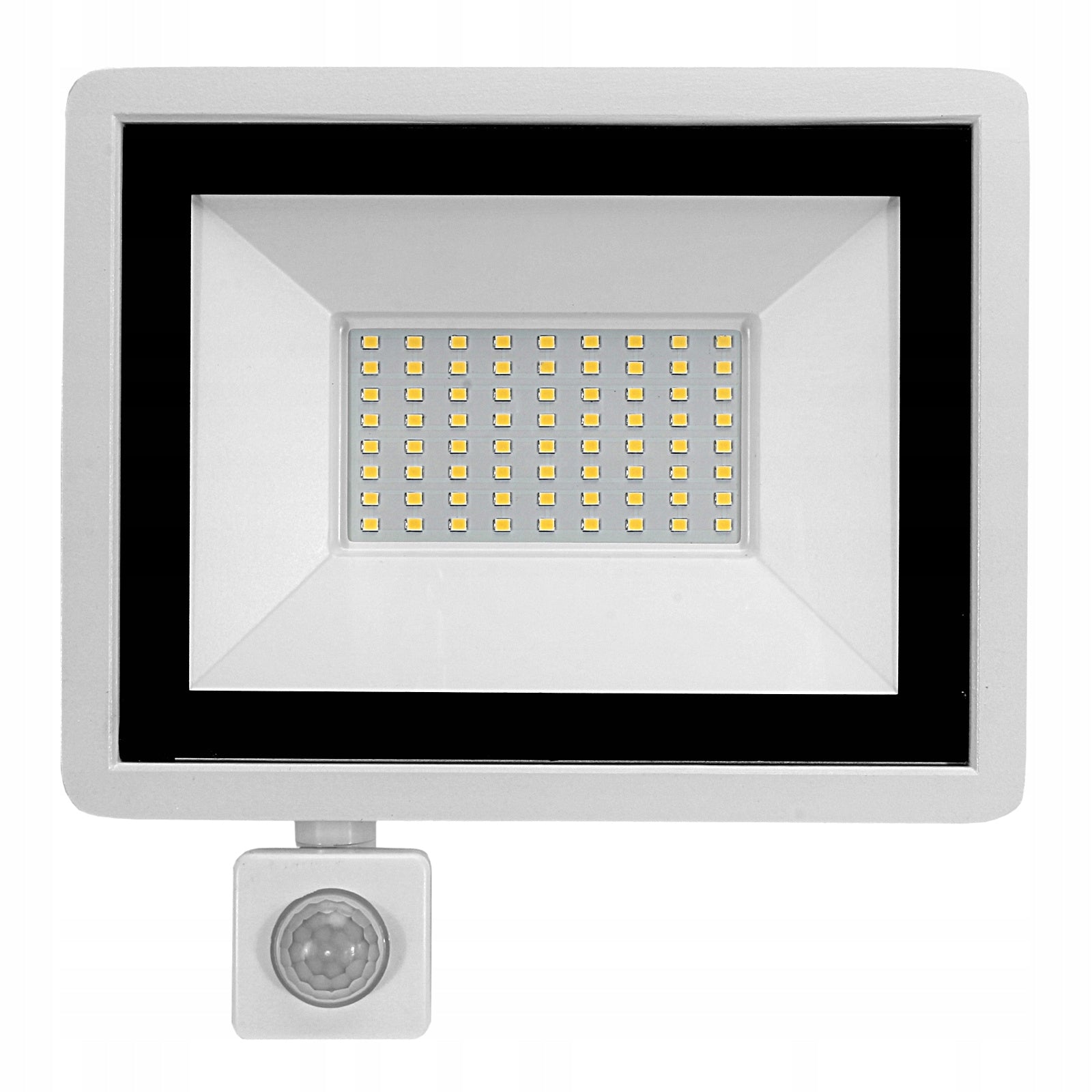 Halogen Floodlight with Motion Sensor 30w White Neutral Color 4000K