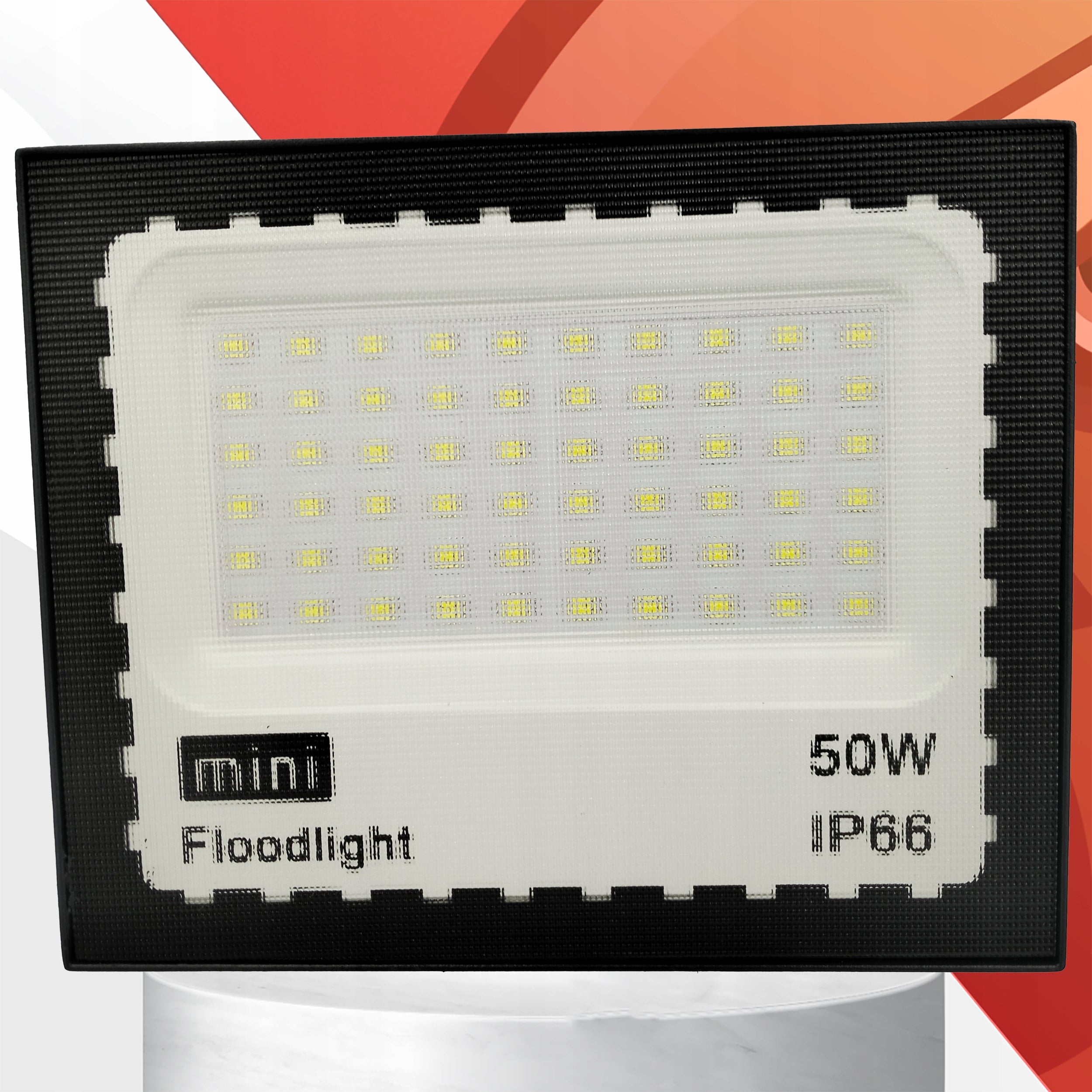 Halogen LED 50W 230V LED Floodlight Lamp Outdoor Backyard Lighting Color black