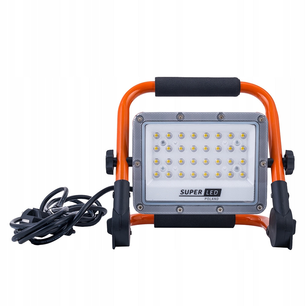 Halogen LED Building 50W 5500lm Holder Portable 230V Cord With Plug Packaging status original