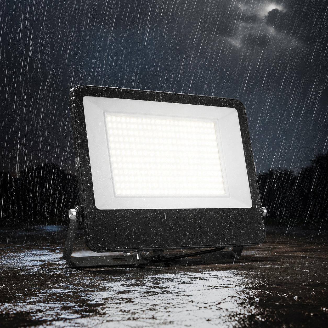 Halogen LED Floodlight 200W 28000lm Outdoor Working Efficient Durable IP65 Manufacturer code Halogen Naświetlacz LED 200W 28000lm PREMIUM