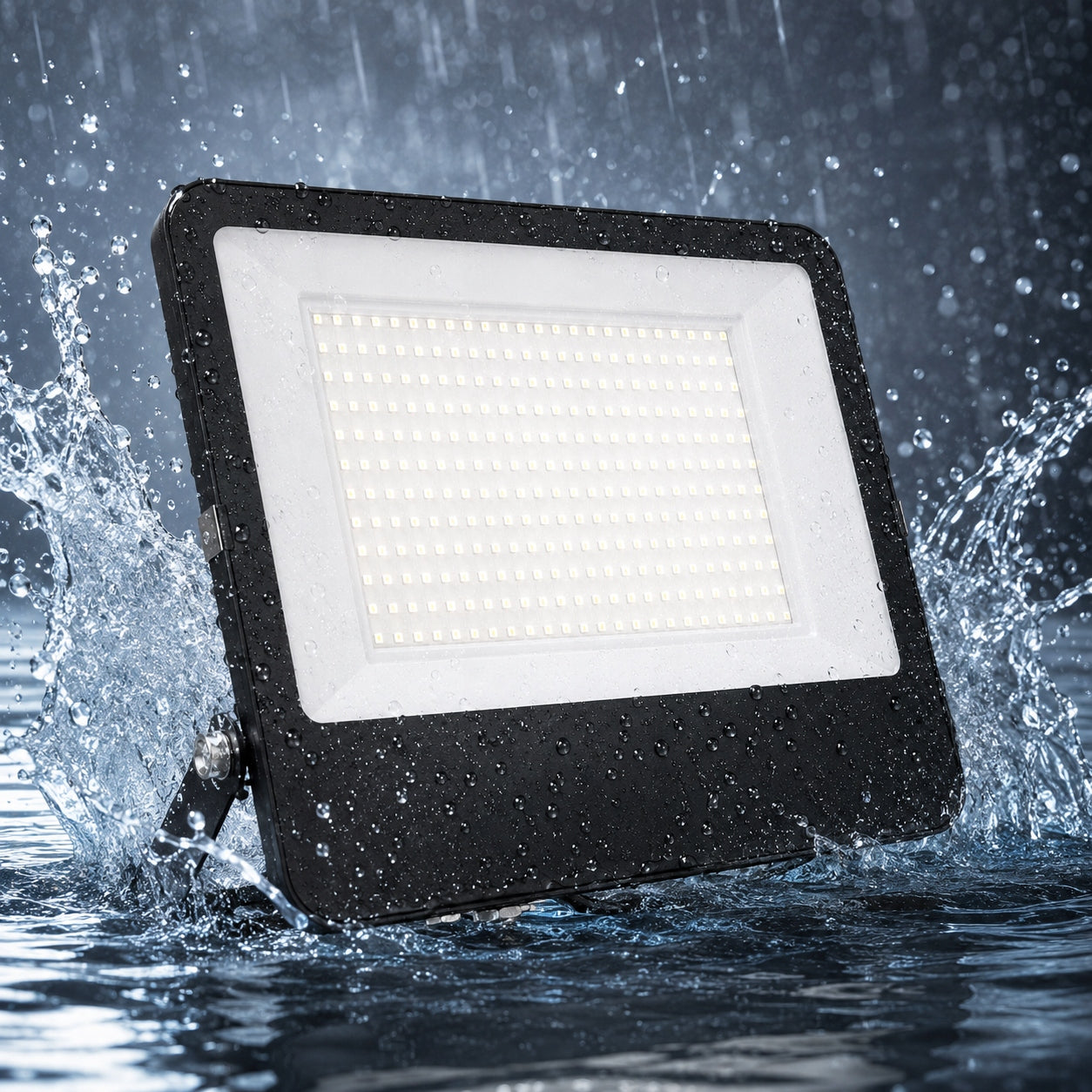 Halogen LED Floodlight 300W 42000lm Outdoor Working Efficient Durable IP65 Manufacturer code Halogen Naświetlacz LED 300W 42000lm PREMIUM