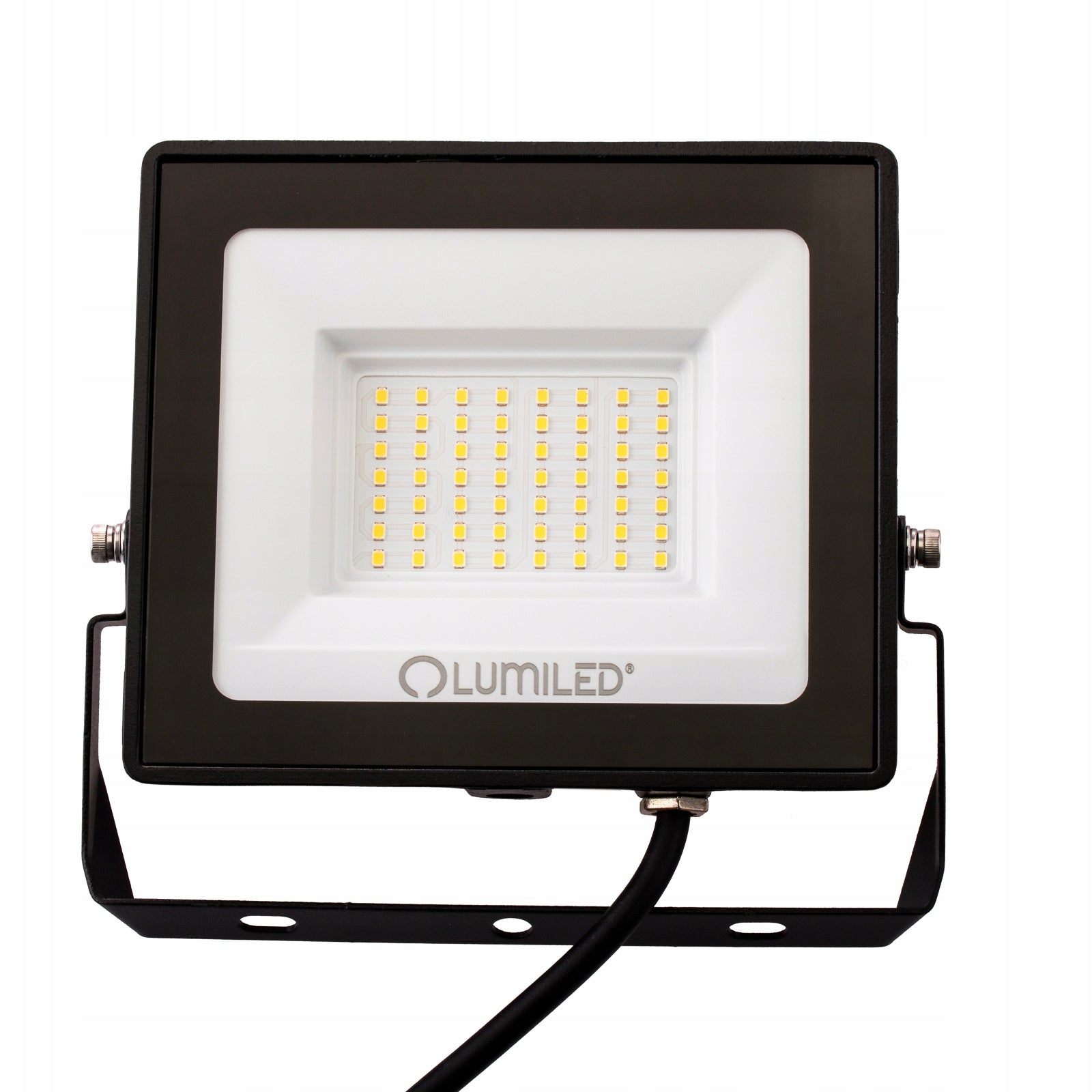 Halogen LED Floodlight 50W 4000K Outdoor Garden Spotlight Waterproof Packaging status original