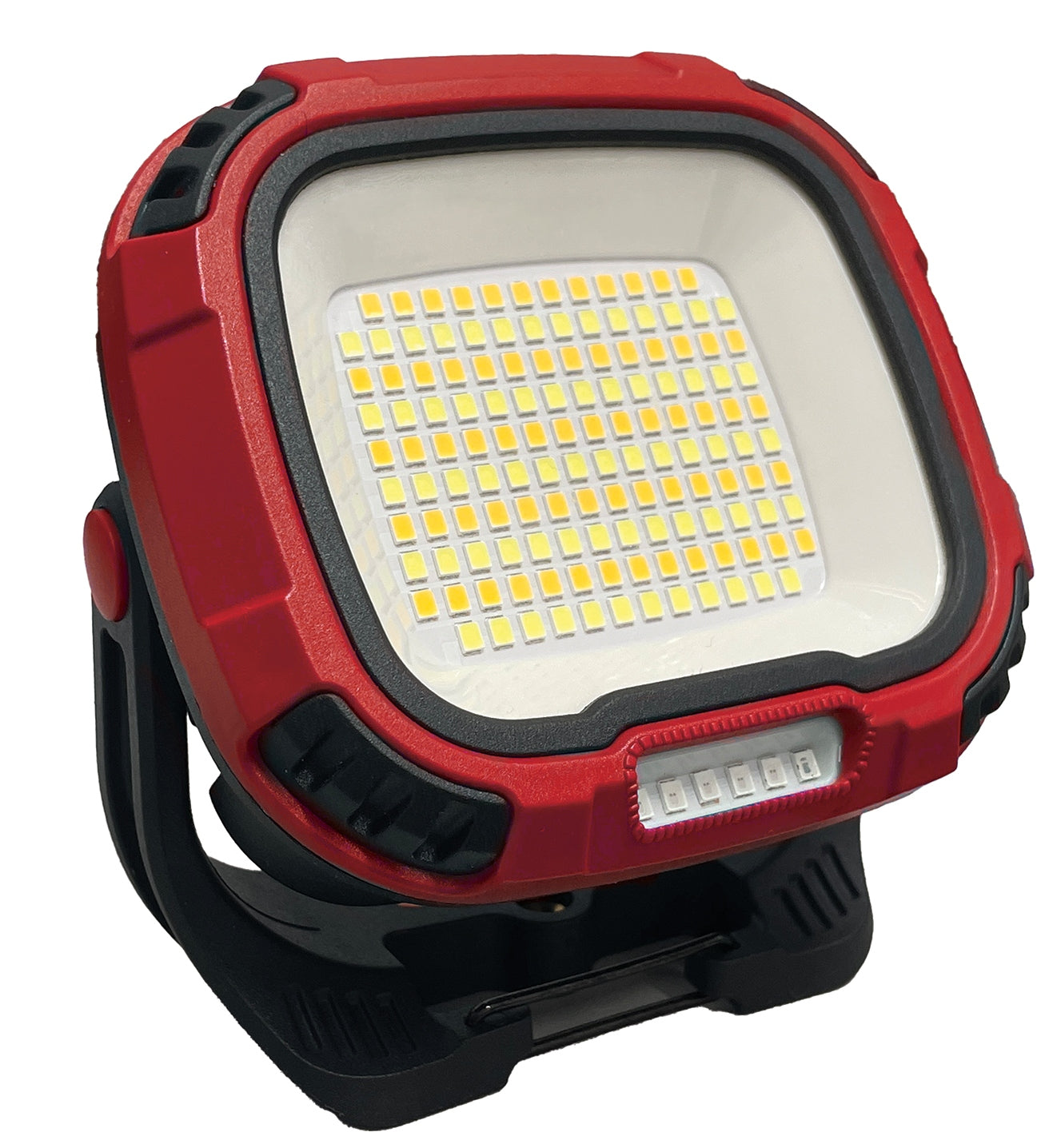Halogen LED Floodlight Building Work Lamp Portable Powerbank USB-C Manufacturer code Latarka CCT Ostrzegawcze światło Zmiana barwy