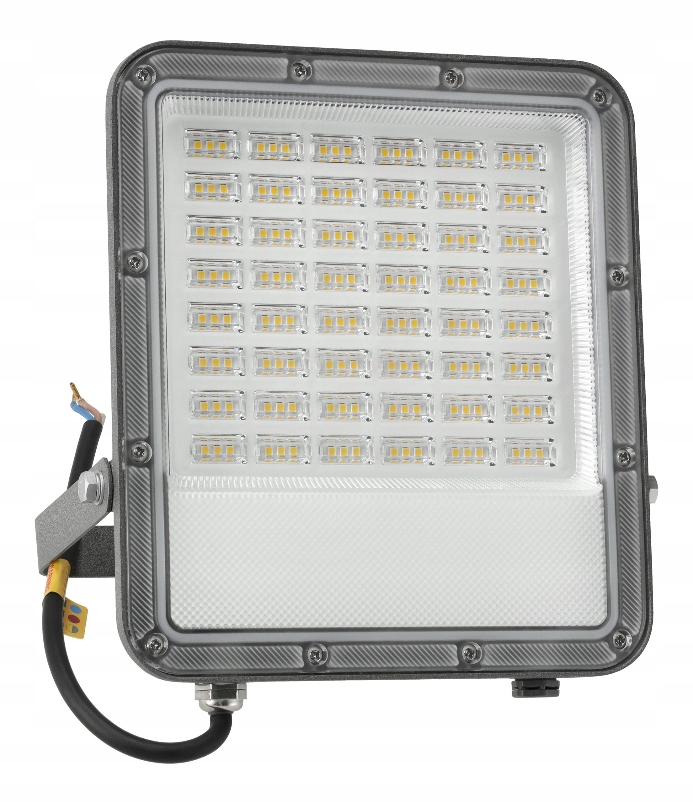 Halogen LED Floodlight Lamp 100W 9000lm Premium Outdoor 4000K IP66 Color gray