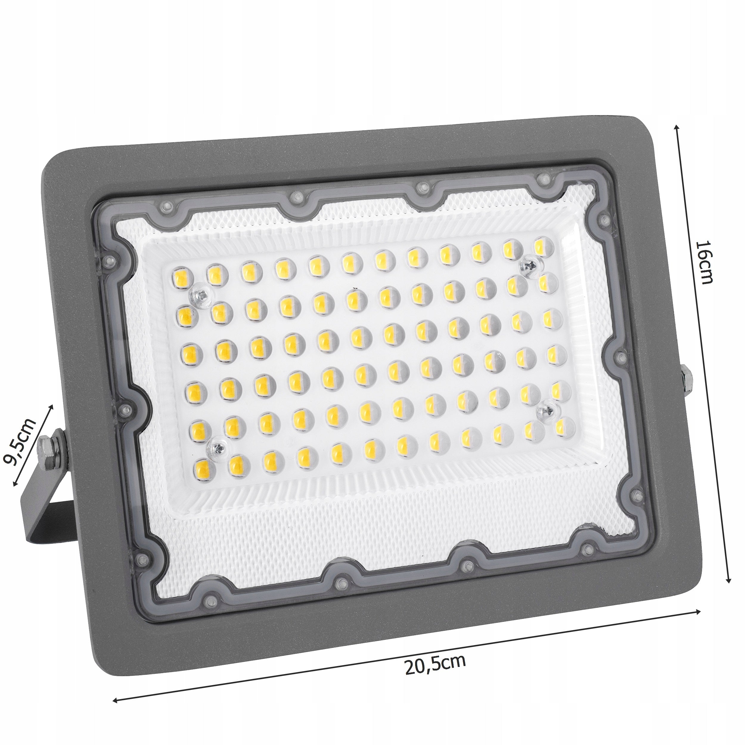 Halogen LED Floodlight Lamp 50W 5000lm Premium Outdoor Spotlight Brand LEDLUX