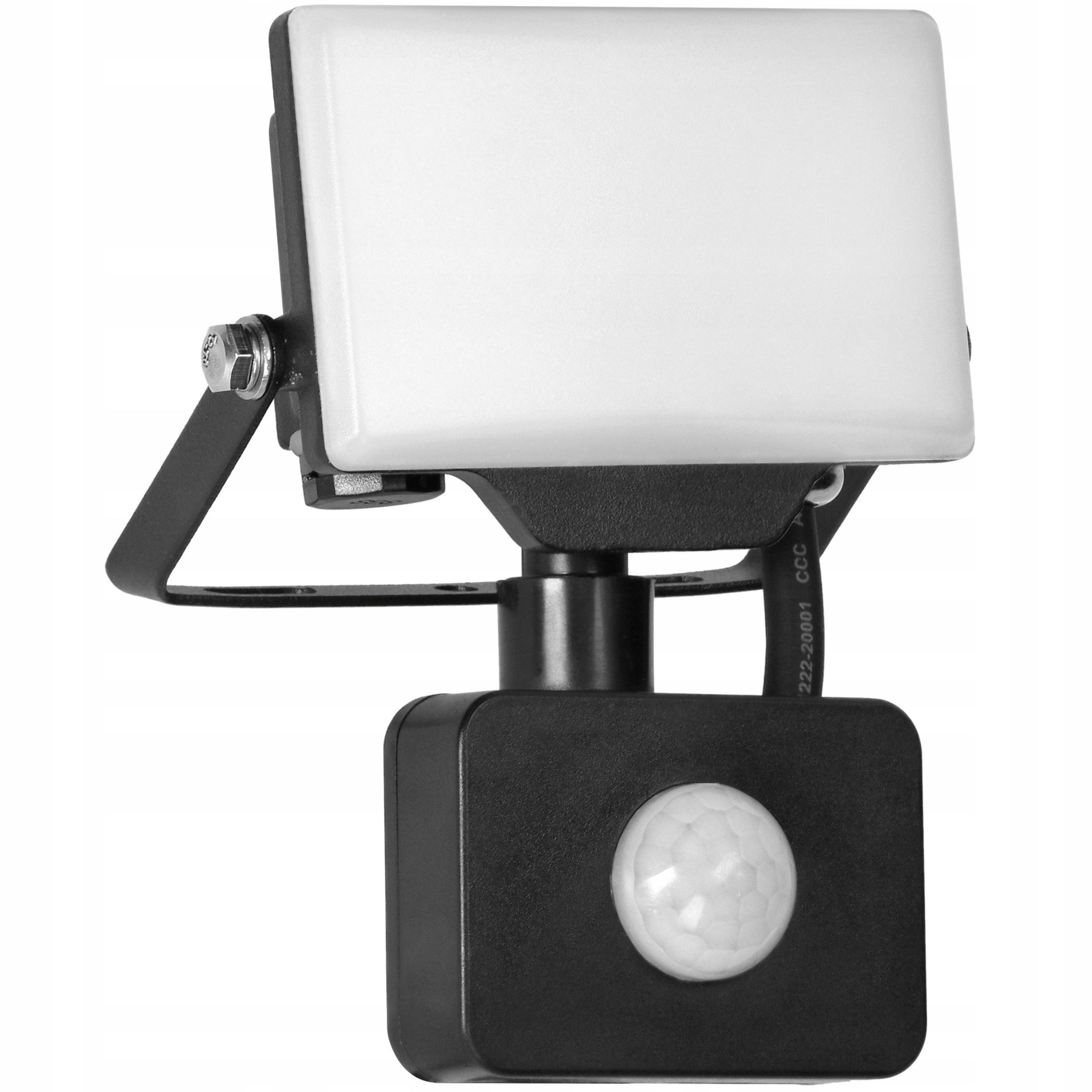 Halogen LED Lamp 10W with TWILIGHT MOTION SENSOR Floodlight Frameless IP44 Brand Adviti