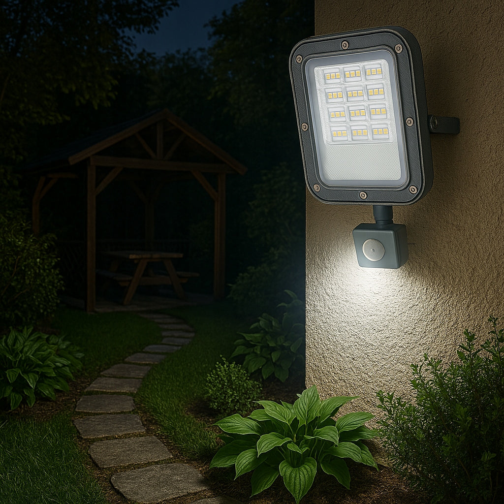 Halogen LED With Motion Sensor Floodlight Lamp 30W 2700lm Premium Detector EAN (GTIN) 5905155326300