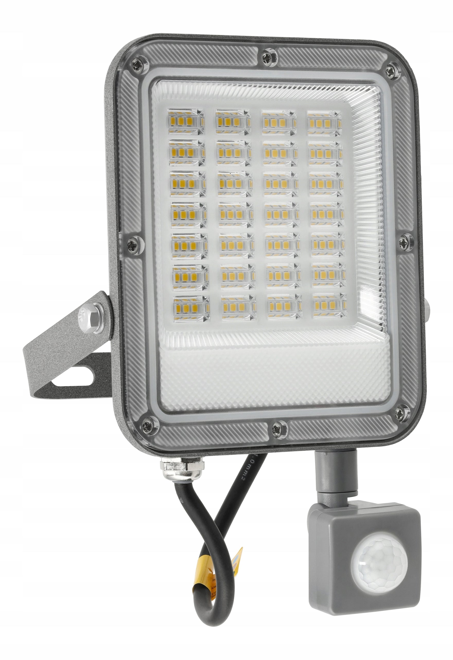 Halogen LED With Motion Sensor Floodlight Lamp 50W 4500lm Premium Detector Manufacturer code Halogen LED Z Czujnikiem Ruchu 50W