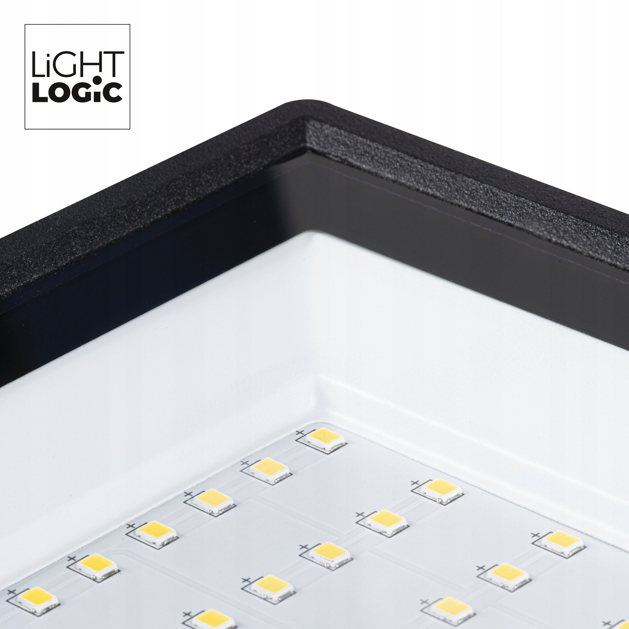 Halogen LED with motion sensor LIGHTLOGIC LL GITS 50W-B-SE IP44 black Brand LightLogic