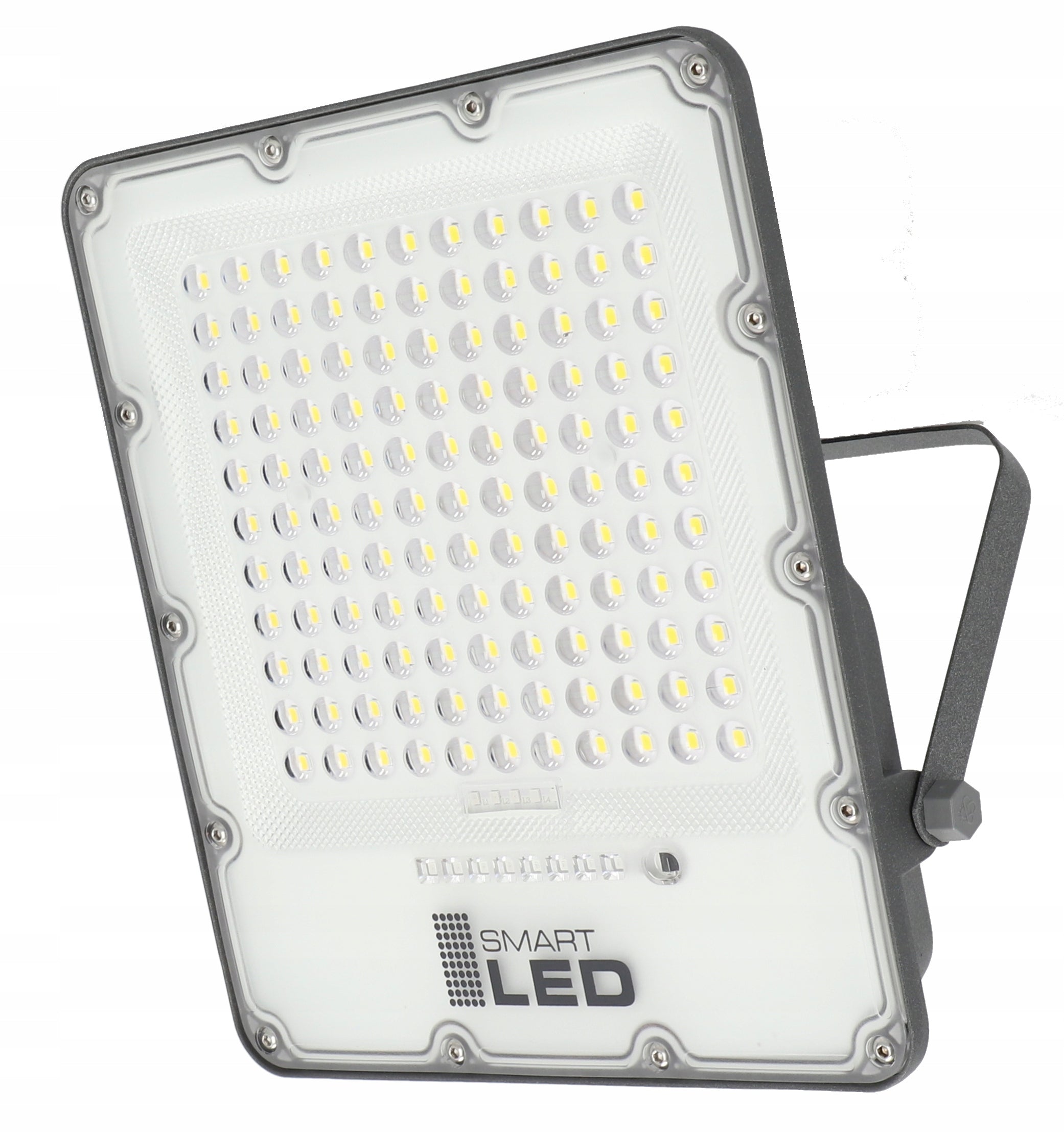 Halogen solar LED floodlight with sensor 150W Color silver