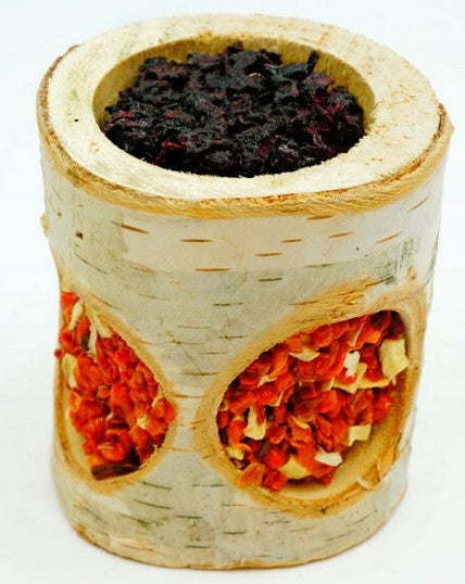 Ham Stake Birch gazebo with grain and vegetables