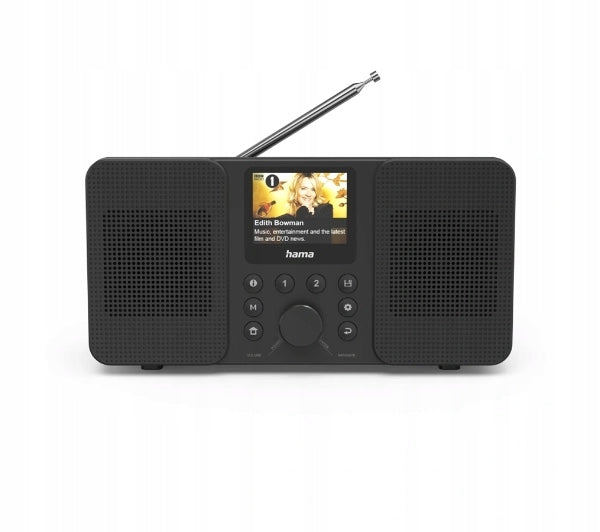 Hama DIR10 FM Radio DAB Spotify Wi-Fi Bluetooth Black