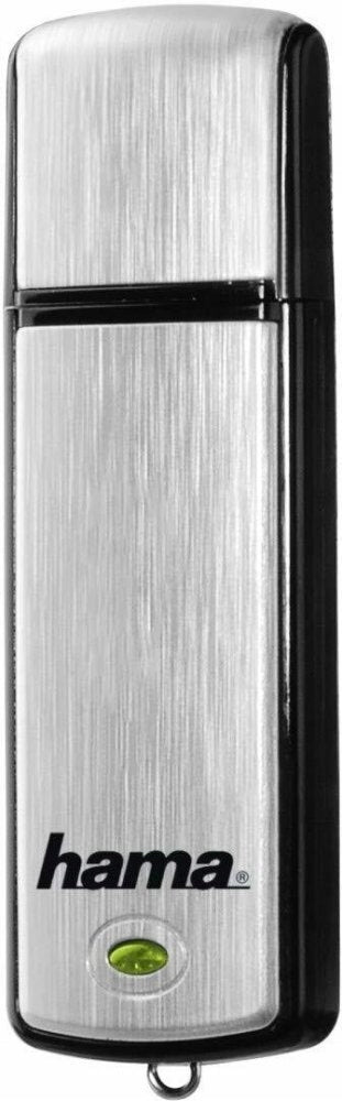 Hama Fancy 128GB USB 2.0 silver-black x2 flash drive Color silver