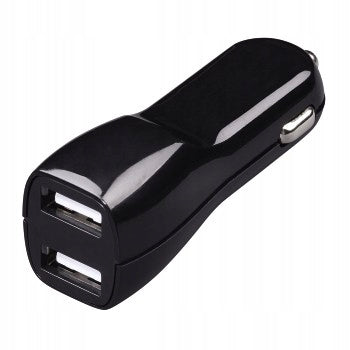 Hama USB 2.1A car charger, black -