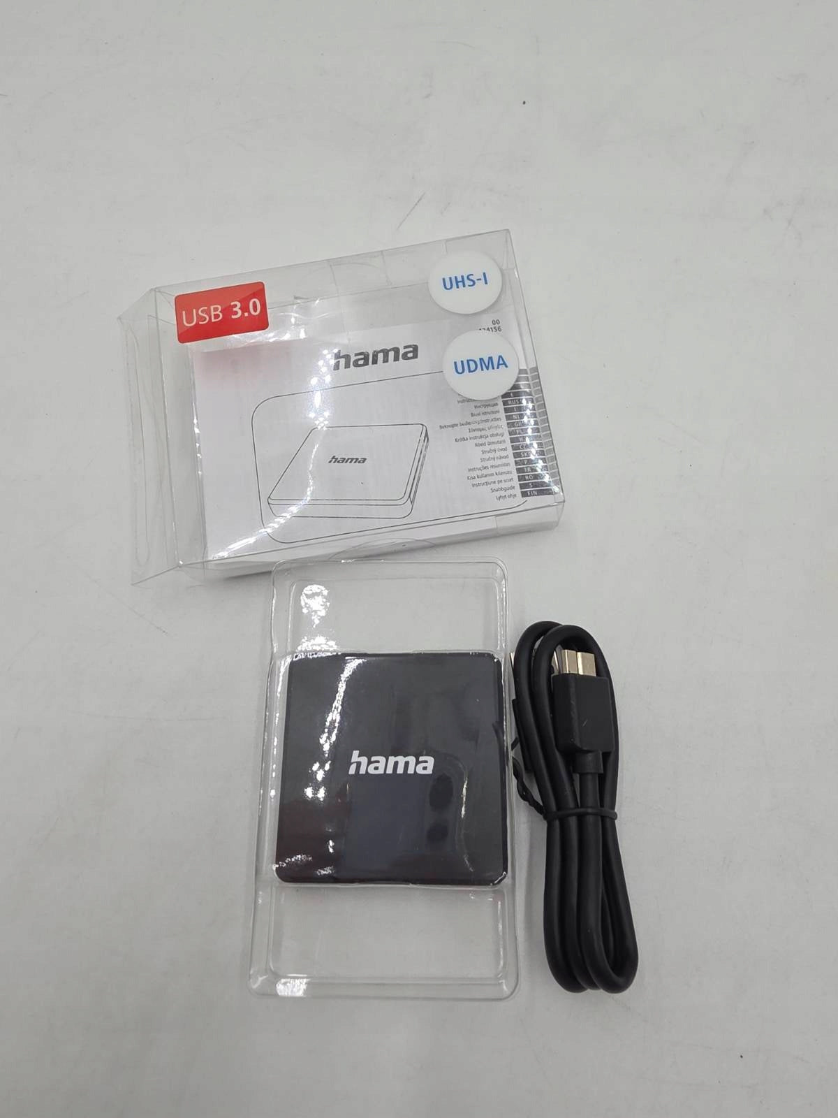 Hama USB 3.0 SD MicroSD UHS-I UDMA Card Reader Fast