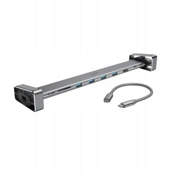 Hama USB-C dokovací stanice Connect2Office Basic,9x,odnímatelné nohy