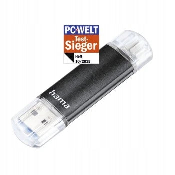 Hama USB flash disk Laeta Twin, USB 3.2, 32 GB, 40 MB/s, USB-A - micro USB