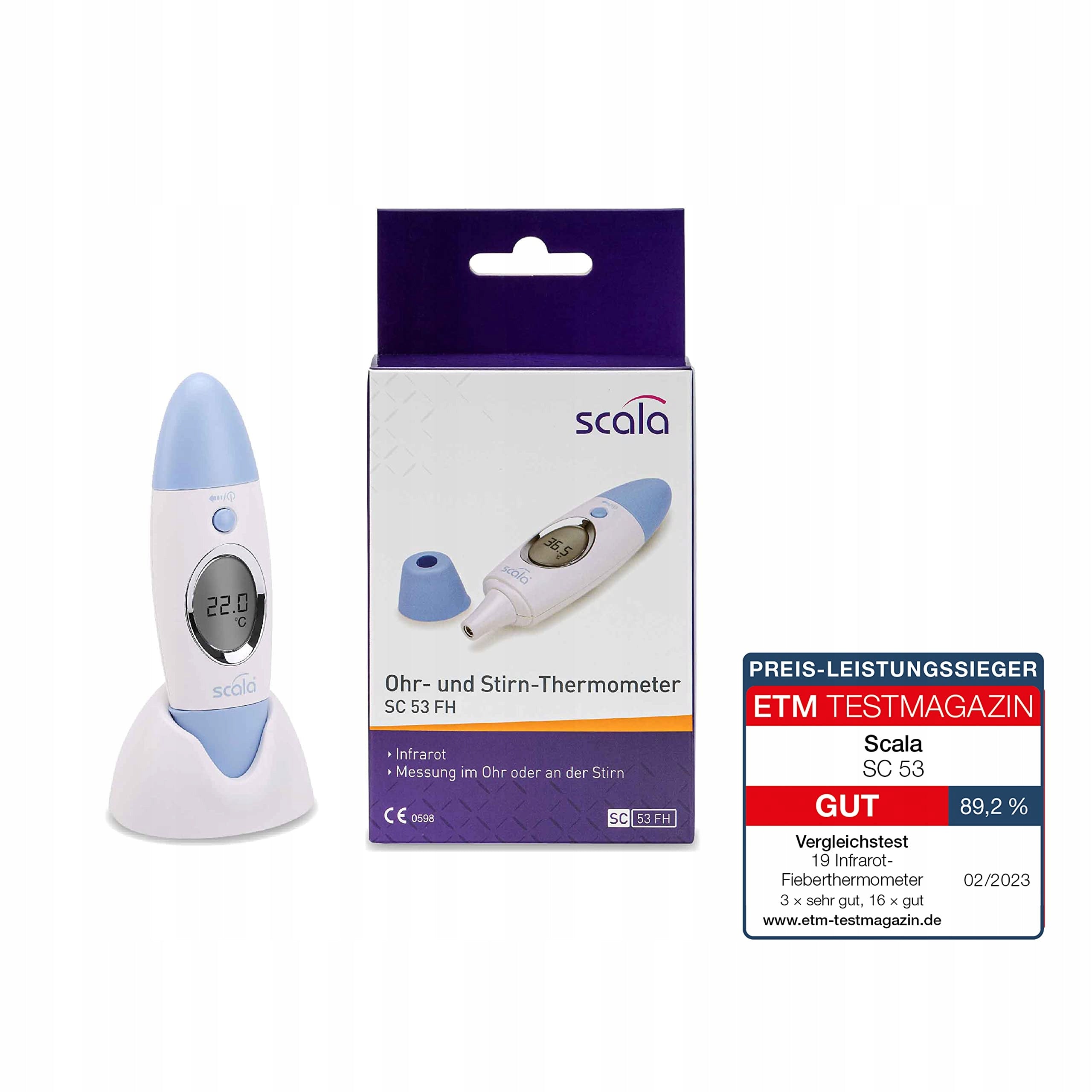 Hama non-contact thermometer SC 53 FH