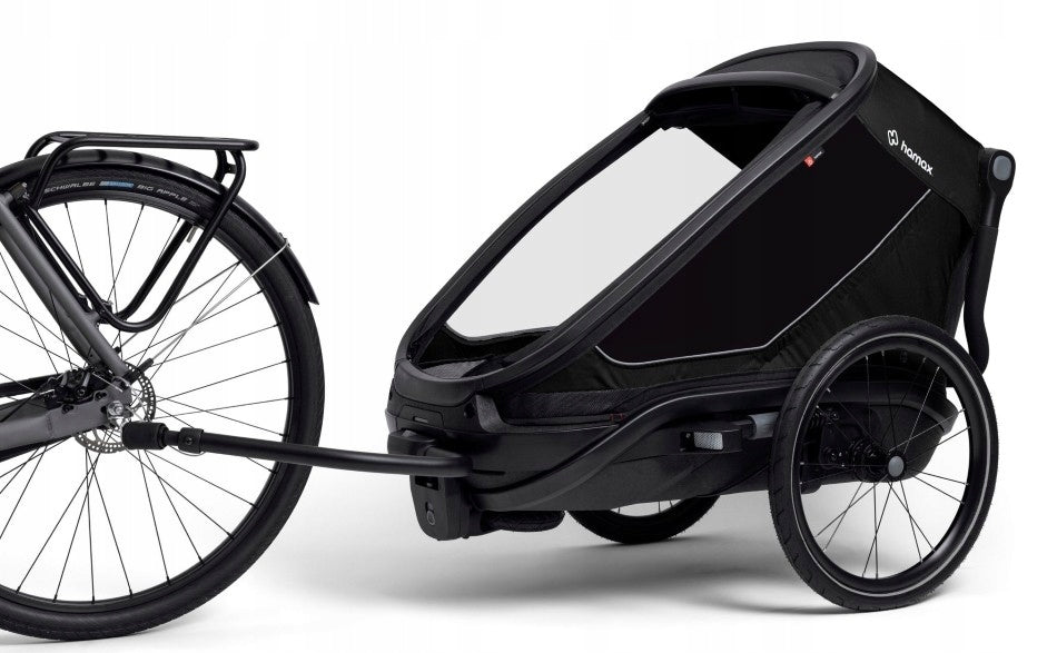 Hamax Bike Trailer Outback Next Black Packaging status original