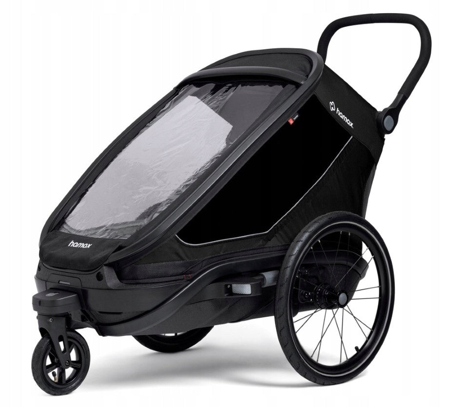 Hamax Bike Trailer Outback Next Black Wheel size (") 20