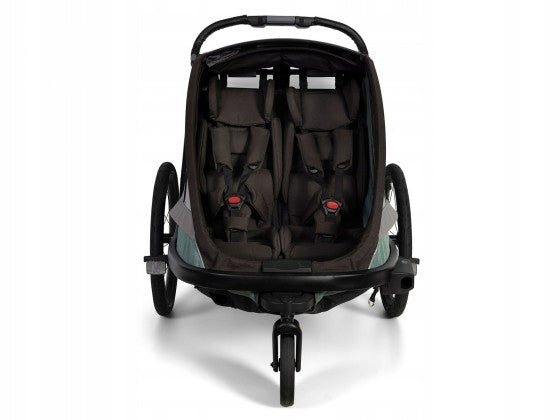 Hamax - COCOON bicycle trailer, double - Grey/black Model Cocoon Twin