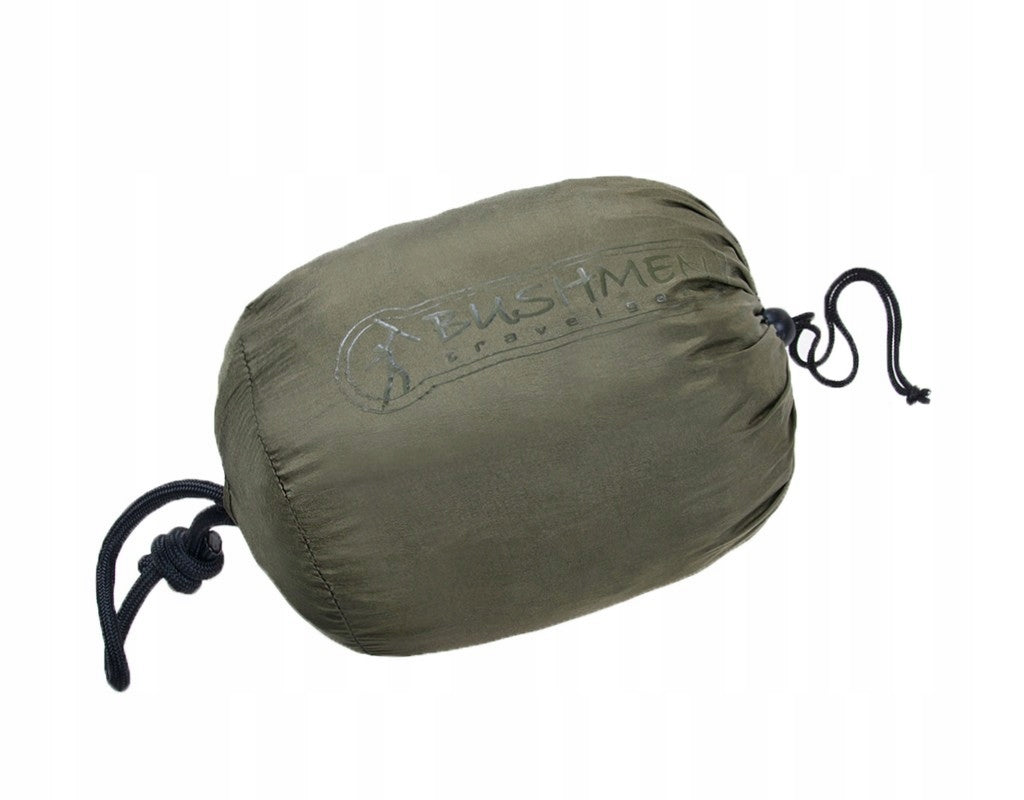 Hammock BushBed comfortable hammock with mosquito net Bushmen Color green