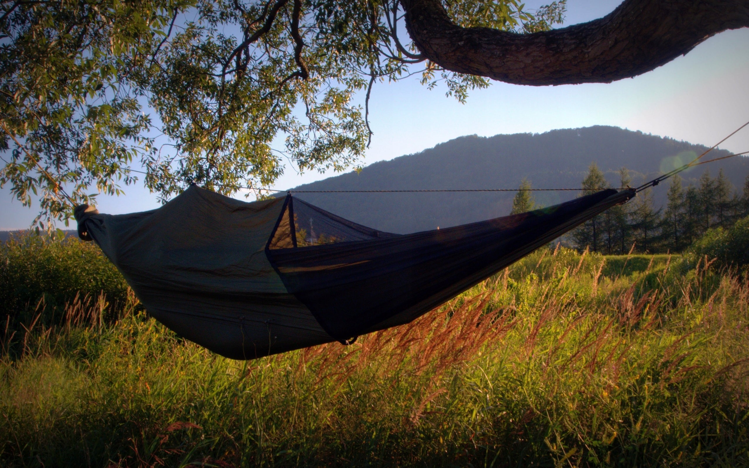 Hammock BushBed comfortable hammock with mosquito net Bushmen Manufacturer code BU 1 BUBEHA