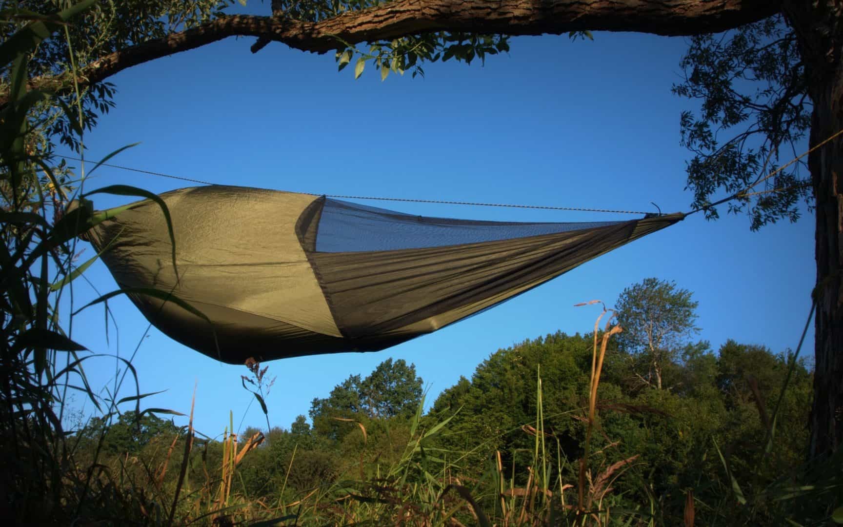 Hammock BushBed comfortable hammock with mosquito net Bushmen Model Bushbed