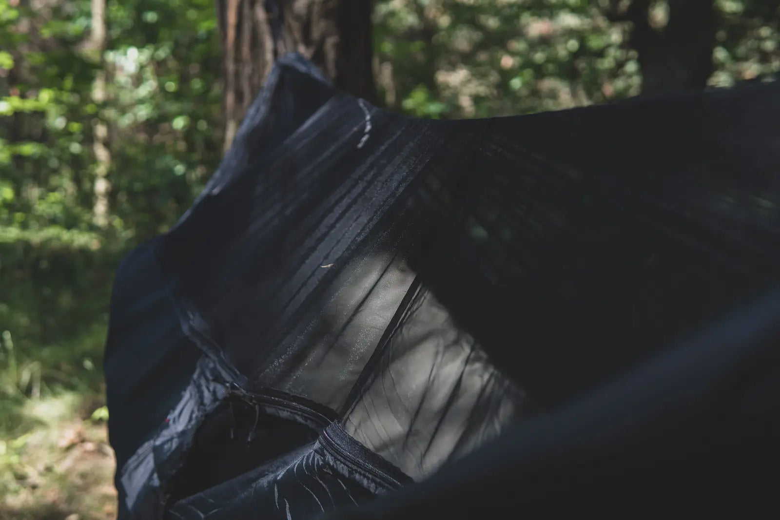 Hammock Lightweight TigerWood Dragonfly V2 Black with Mosquito Net Single Zip Manufacturer code bd
