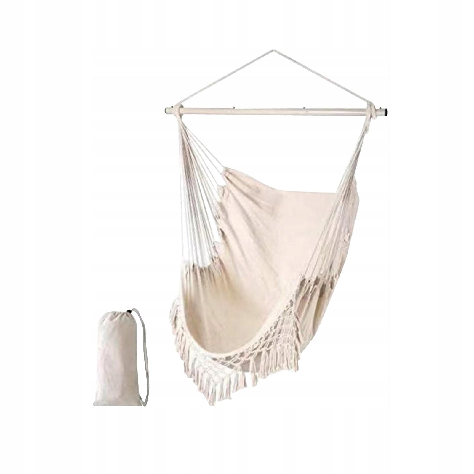 Hammock Swing Hammock Chair Swing Hanging beige Brand no brand