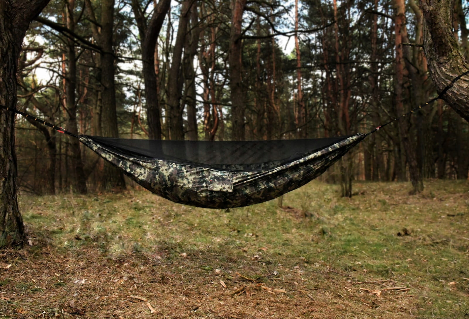 Hammock TigerWood Dragonfly V2 Camo Long 350 cm with Mosquito Net Single Zip Manufacturer code 5904988194971