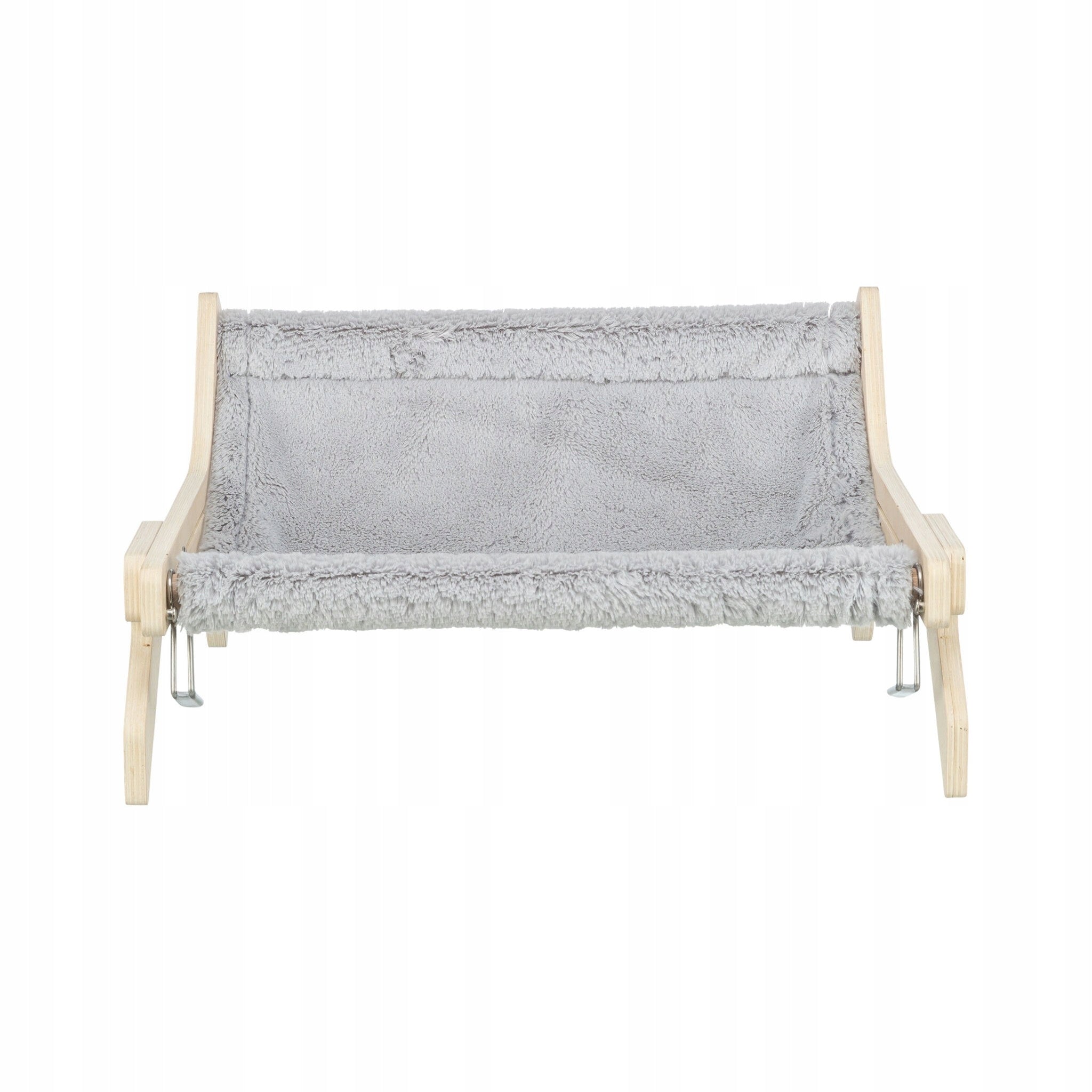 Hammock cat bed wood/plush 47x24x38cm freestanding/hanging Kind hammock