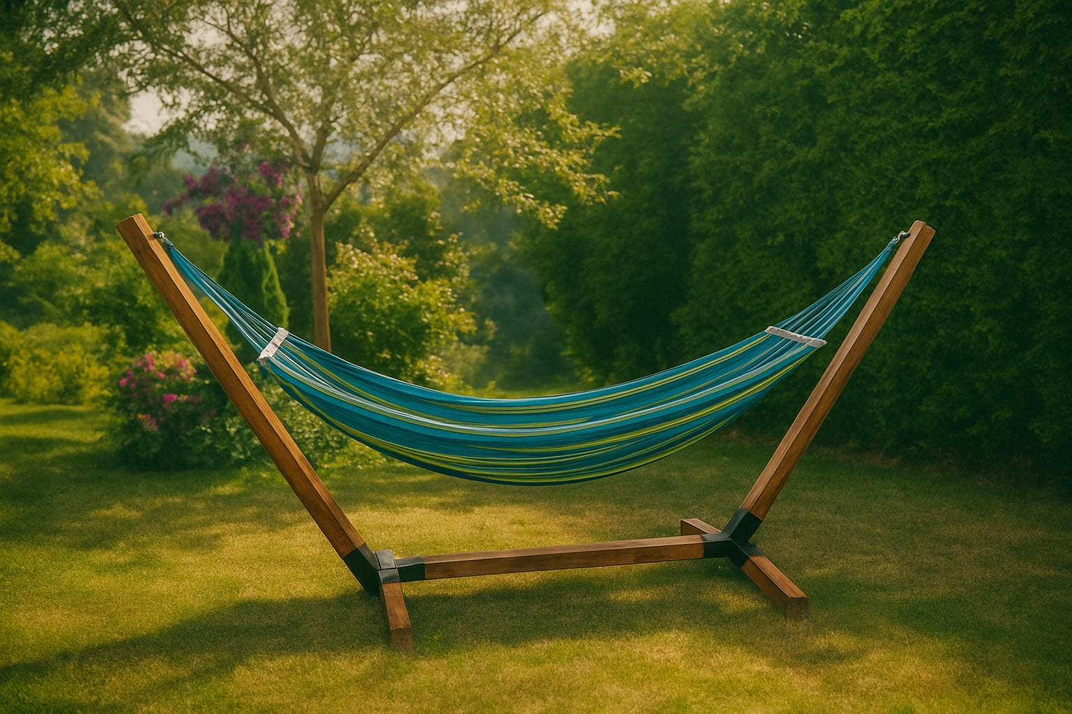 Hammock frame garden hammock 80 rocker lounger Polish Wooden folding Kind not specified