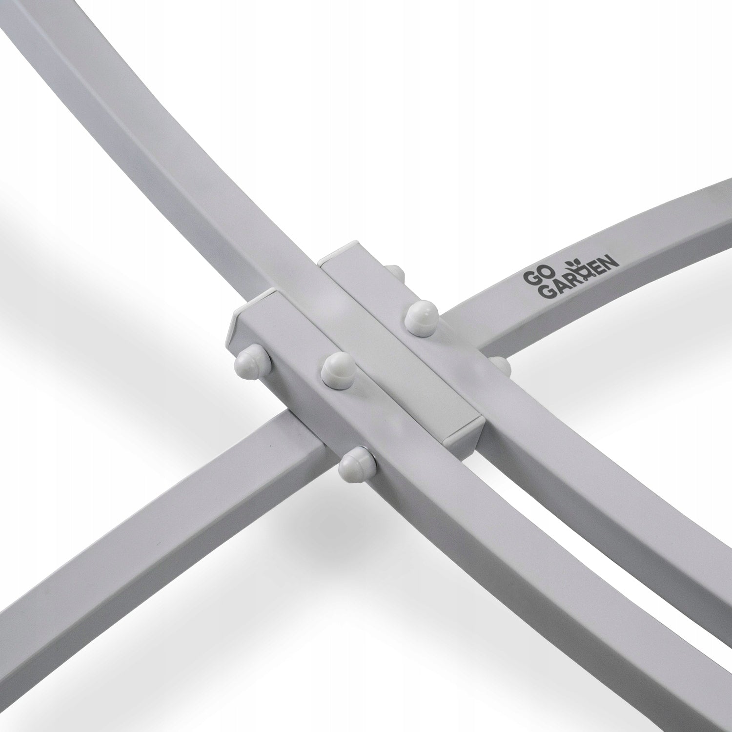 Hammock frame stand garden hammock double metal grey strong 250 kg Total length 300 cm