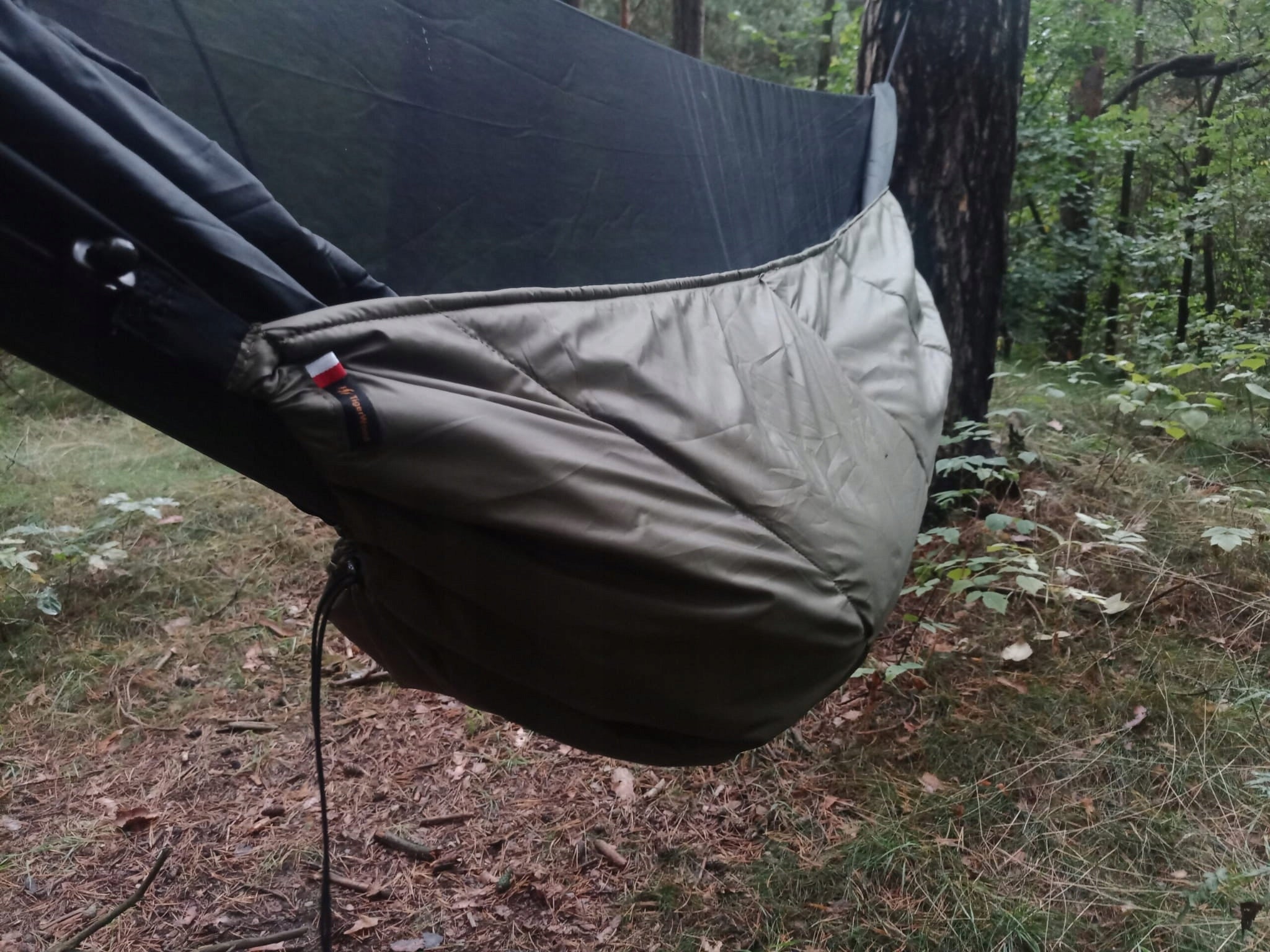 Hammock lining TigerWood Underquilt Marra 2.0 Olive 200 cm Manufacturer code Underquilt Marra 2.0 200 cm