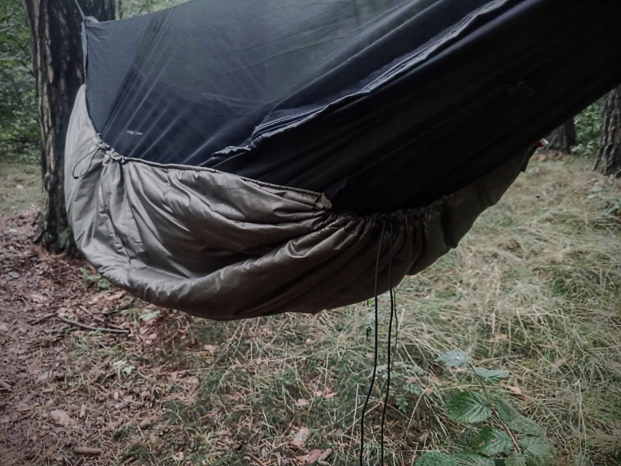 Hammock lining TigerWood Underquilt Marra 2.0 Olive 200 cm Model Underquilt Marra 2.0
