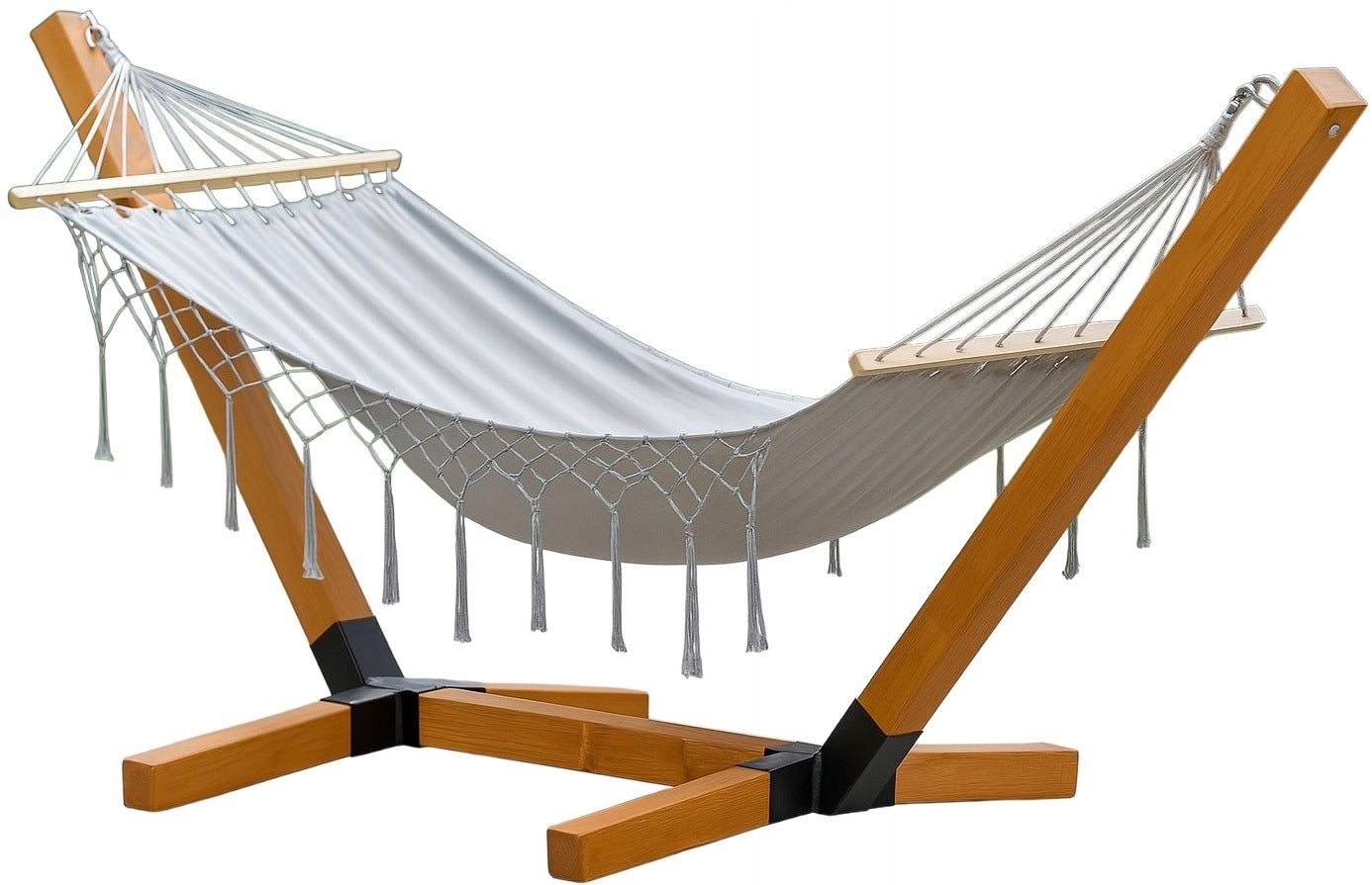 Hammock with Garden Frame XL + Cover – Seating Set 250kg