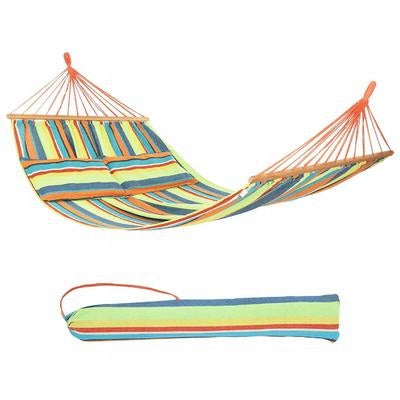 Hammock with bar Songmics multicolor 300 kg 300 x 150 Total length 300 cm